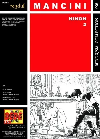 [Mancini (Robert Hugues)] Ninon #2 - L’esclave du chateau [french] manga cover