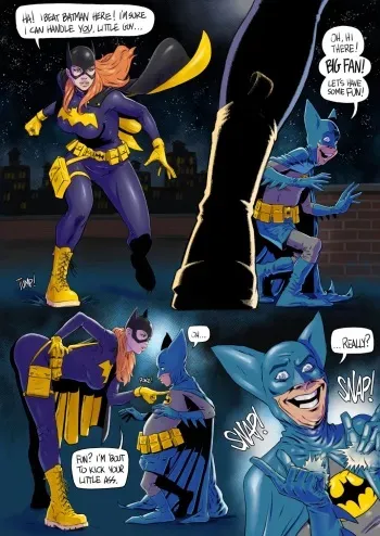 [FenrisComix] Bat Girl vs Bat Mite (Batman) manga cover