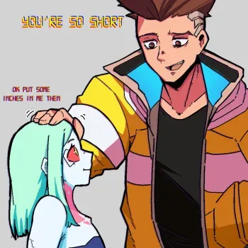 [Mark Gavatino] Rebecca (CyberPunk 2077) manga cover