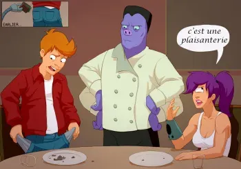 [Kotaotake] Typical date with Fry (Futurama) [French] manga cover