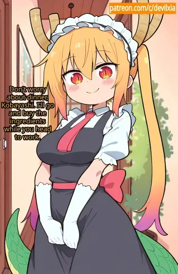 【Comic】 Tohru and the Dinner manga cover