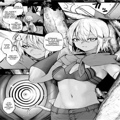 The Story Of A Dark Elf Being Turned Into A Mess By Hypnosis [Original] manga cover