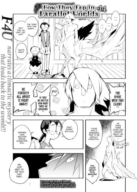 How They Fap in Parallel Worlds Ch.14 manga cover