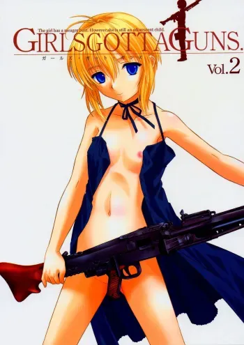 Girls Gotta Guns. Vol. 2 manga cover