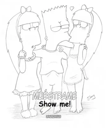 [Jimmy] Show me! (The Simpsons, Muéstrame) [english] manga cover