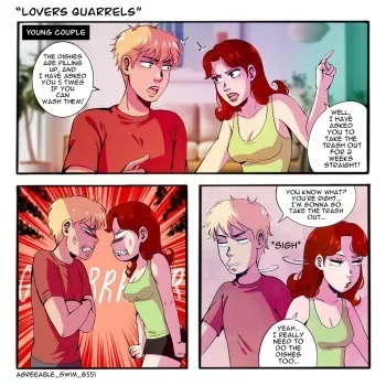 [Agreeable_Swim_6551] Lover's quarrels manga cover