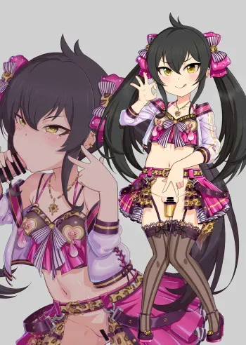 [Gozaru] Bitch-ka Matoba Risa (THE IDOLM@STER CINDERELLA GIRLS) manga cover