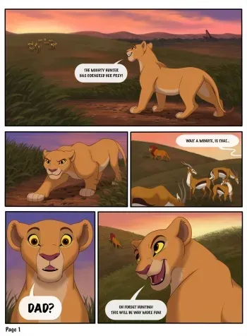 [Reallynxgirl] Unnamed Lion King Comic (The Lion King) [Ongoing] manga cover