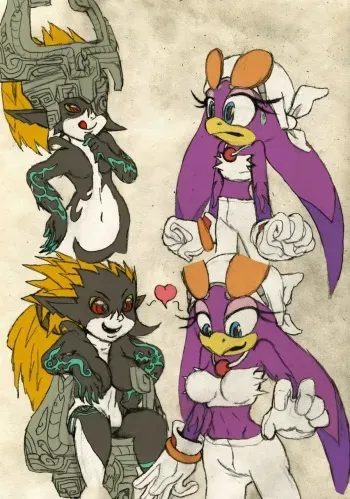 [Little-Gray-Bunny] Midna and Wave Sexdrive Warfare manga cover