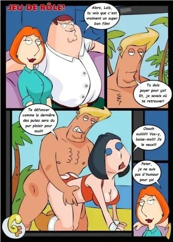 Family Guy - Jeu de Rôle! (french) manga cover