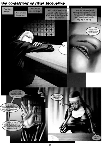The confessions of sister Jaqueline [English] manga cover