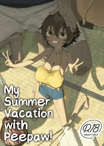 My Summer Vacation With Peepaw! | Saki-chan no Natsuyasumi OJii-chan to Issho! manga cover