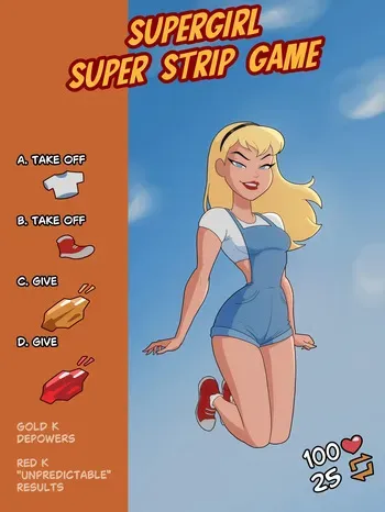[Godlem] Supergirl Super Strip Game + alts (Superman: The Animated Series) manga cover