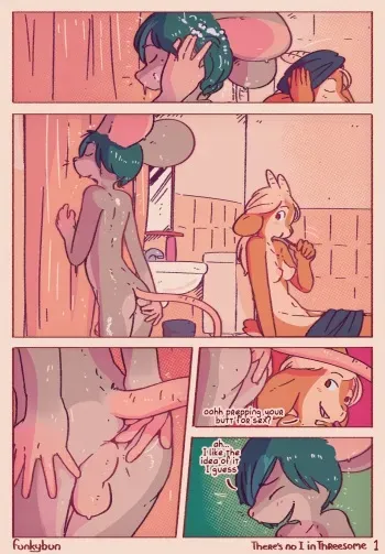 [Funkybun] There's no I in Threesome manga cover