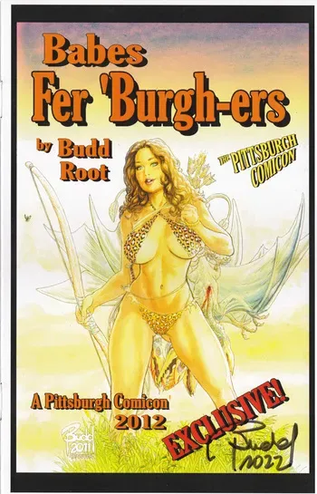 [Budd Root] Babes Fer Burgh-ers - The Pittsburgh Comicon 2012 manga cover