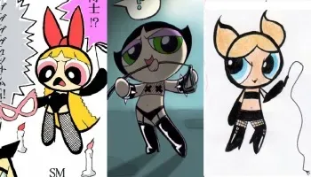 Femdom Famous Cartoons manga cover