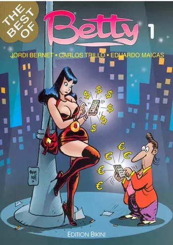 [Carlos Trillo, Eduardo Maicas, Jordi Berrnet] The Best Of Betty [German] manga cover