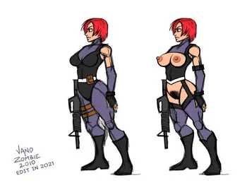 [VANOakaZOMBIE] Dino Crisis - Porno Parody manga cover