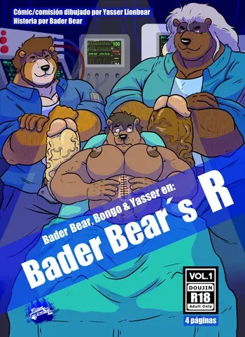 [yasserlion] Bader Bear´s R manga cover
