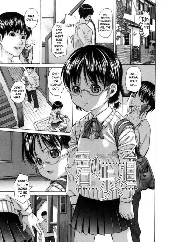 Kimi no Aruku Michi manga cover