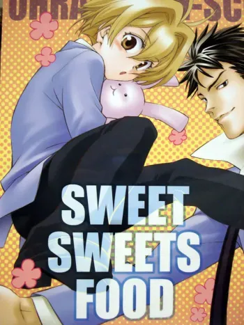 (UkiDoki Ouransai) [Karasu-dou (Aka Karasu)] Sweet Sweets Food (Ouran High School Host Club) manga cover