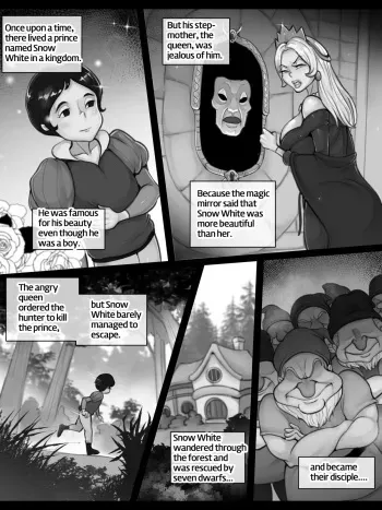 Snow White manga cover