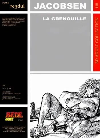 La grenouille [Jacobsen] [French] manga cover