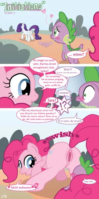 [Syoee_b] Initiations (My Little Pony: Friendship Is Magic) [German] [Pinguin3] manga cover