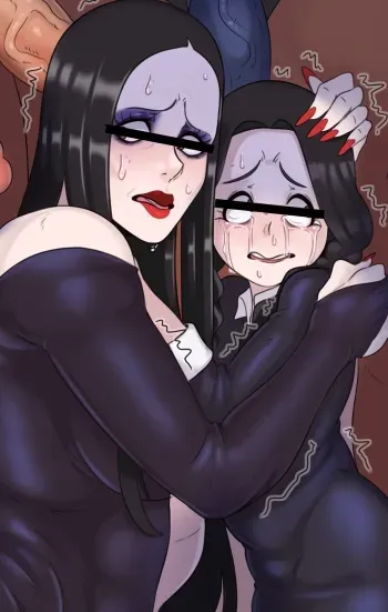 [SunnySundown] Spooky Oyakodon (The Addams Family) manga cover