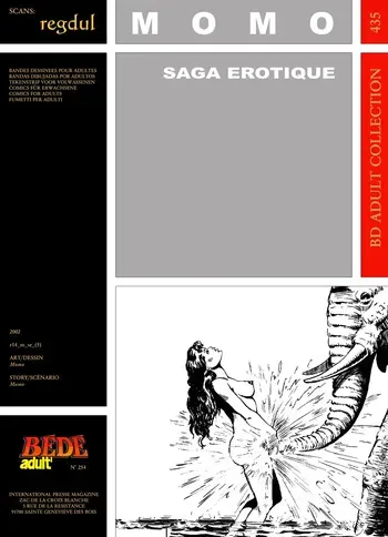 [Bédé Adult 435] Momo - Saga erotique manga cover