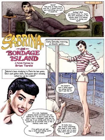 [Brian Tarsis] Sabrina on Bondage Island manga cover