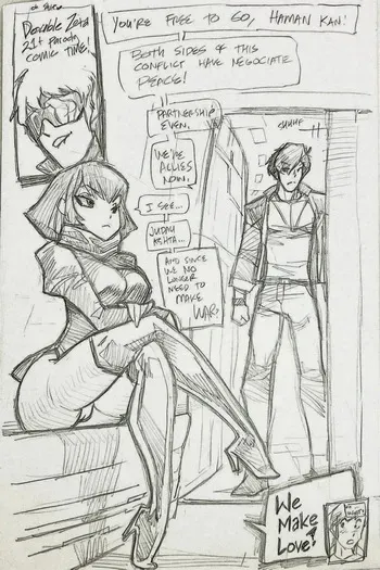 [Fred Perry] Judua X Haman are gundam seedin' Goof Of (Gundam) manga cover