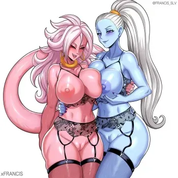 [FrancisSLV] Majin Android 21 x Vados (Dragon Ball Super) manga cover