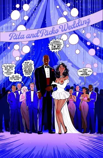 Andrew Tarusov - Rita and Ricko wedding (English) manga cover