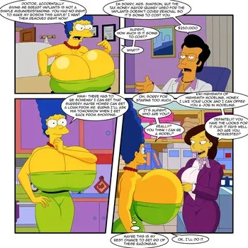 [TRanger] Marge for Hire (The Simpsons) (Ongoing) manga cover