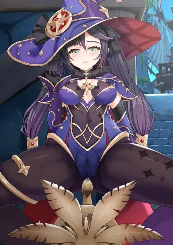 [Atera] Mona's Philanemo Mushroom Masturbation (Genshin Impact) [Japanese] manga cover