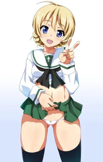[Ouhashi] Dar-sama. (Girls und Panzer) manga cover