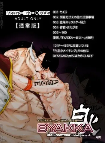 [Hariko no Tora (Midoh Torako)] BYAKKA (One Piece) [Digital] manga cover