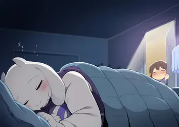 [DAGASI] Hitotsu Yane no Shita de Monster to Sugosu to Okoru Koto (Undertale) manga cover