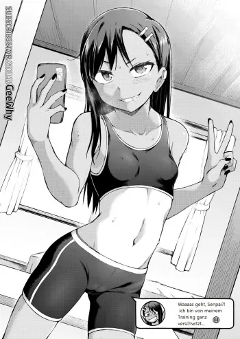 Nagatoro's selfie whore (German/ Deutsch) manga cover