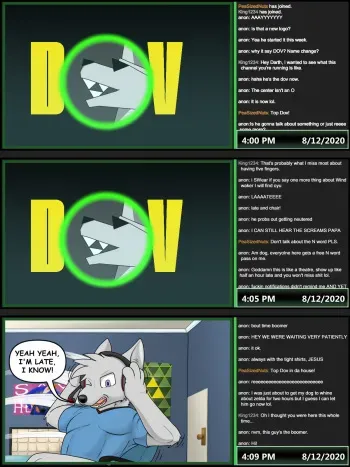 [TrashBadger] DV's Camwhore Adventure manga cover