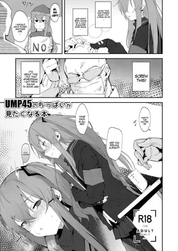 UMP45 no Chippai ga *****naru Hon manga cover