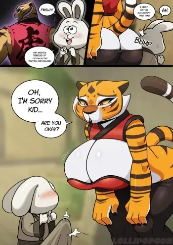 Master Tigress manga cover
