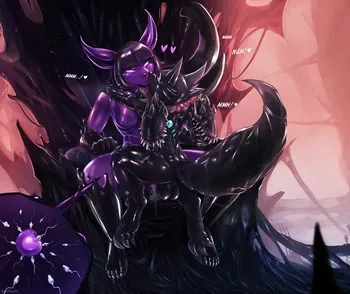 [Bahnbahn] OC Madness and Symbiote Raccoon manga cover
