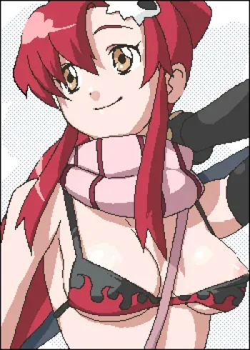 Gurren Lagann Non-work safe manga cover