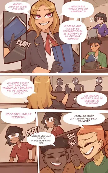 [SaucyMojo] Tatiana & Max (español) manga cover