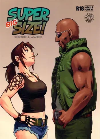 (C84) [AZASUKE WIND (AZASUKE)] SUPER BIG SIZE! (BLACK LAGOON) [French][Saxtrad] manga cover