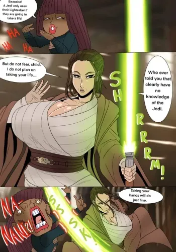 [Ninja-8004] Thicc Master Indara (Star Wars: The Acolyte) manga cover