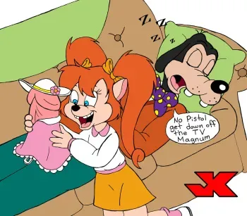 Goof Troop images manga cover
