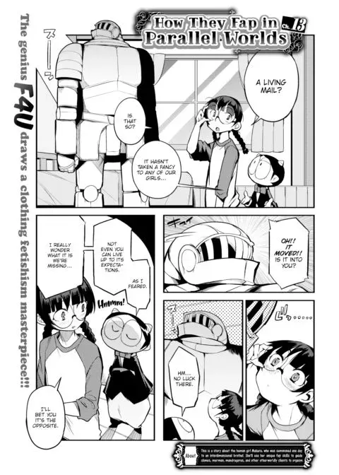 How They Fap in Parallel Worlds Ch.13 manga cover